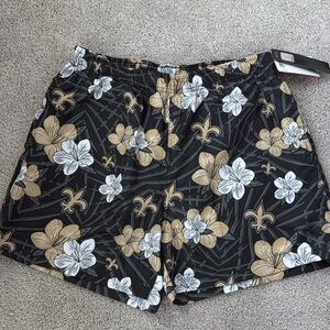 NFL New Orleans Saints Swim Trunks Size XL